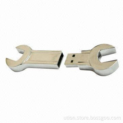 Metal USB Flash Drive with Up to 16GB Maximum Memory Capacity and Free Sample